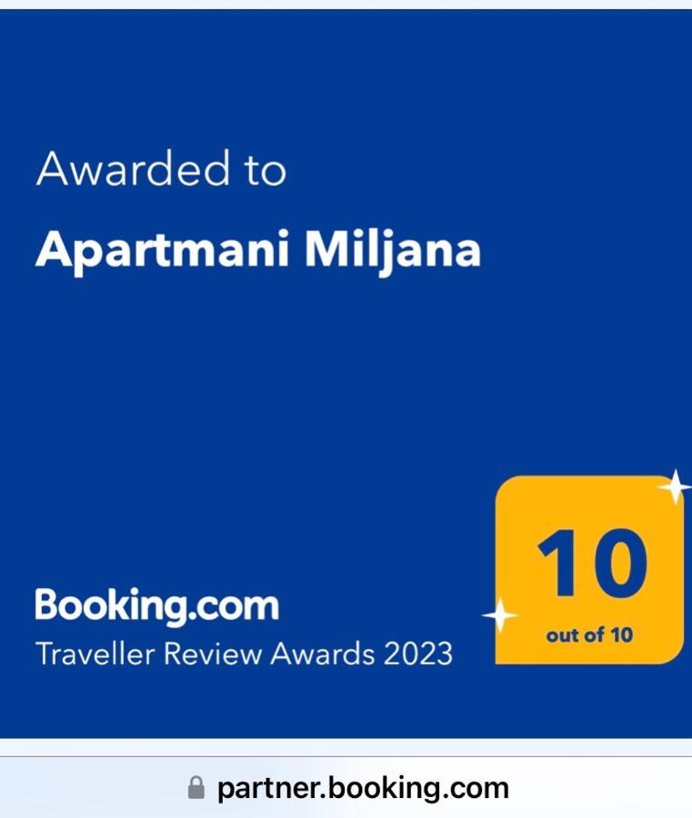 Apartmani Miljana Бар Экстерьер фото