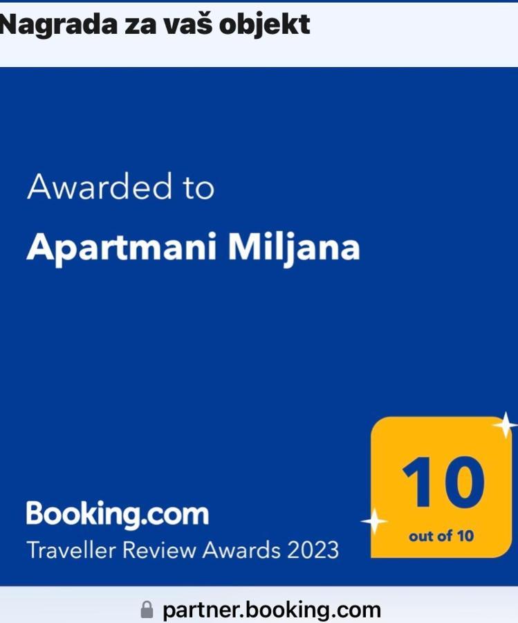 Apartmani Miljana Бар Экстерьер фото